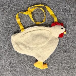Chicken Costume Backpack with Yellow Straps
